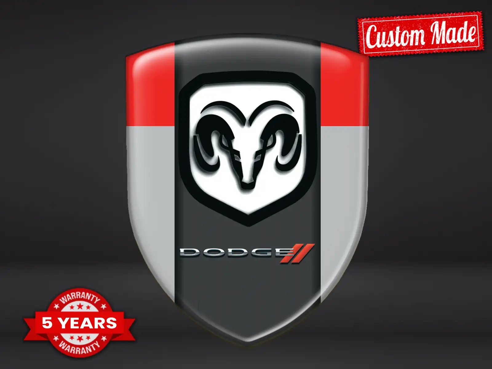 Dodge Vinylaufkleber Auto Robust Hochwertig Pro